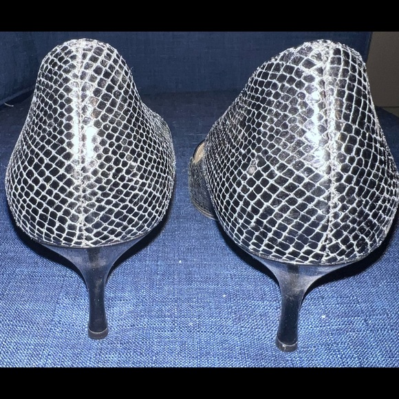 Jimmy Choo Snake Print Pumps - Picture 5 of 5